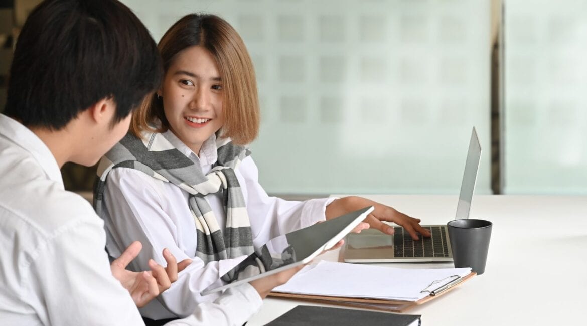 business together meeting with digital tablet in modern office 1536x1022 1